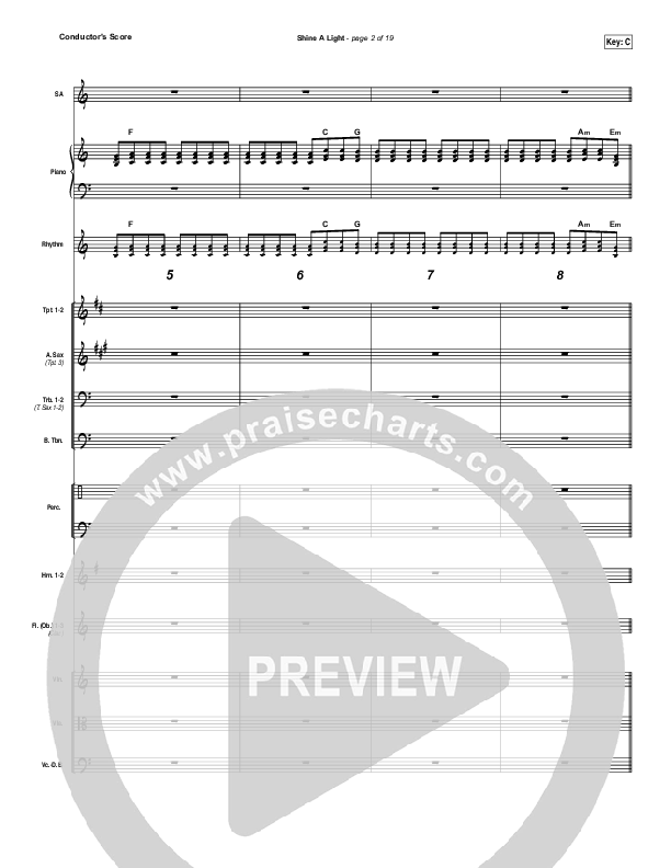 Shine A Light Orchestration (Elevation Worship)