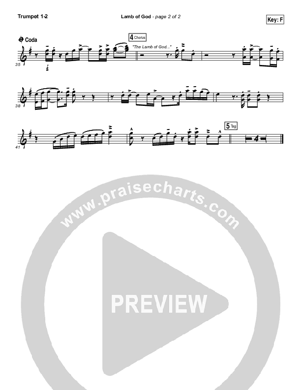 Lamb Of God Brass Pack (Meredith Andrews)