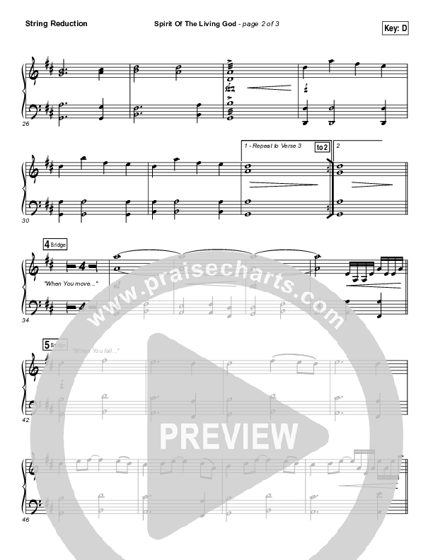 Spirit Of The Living God Synth Strings (Meredith Andrews)