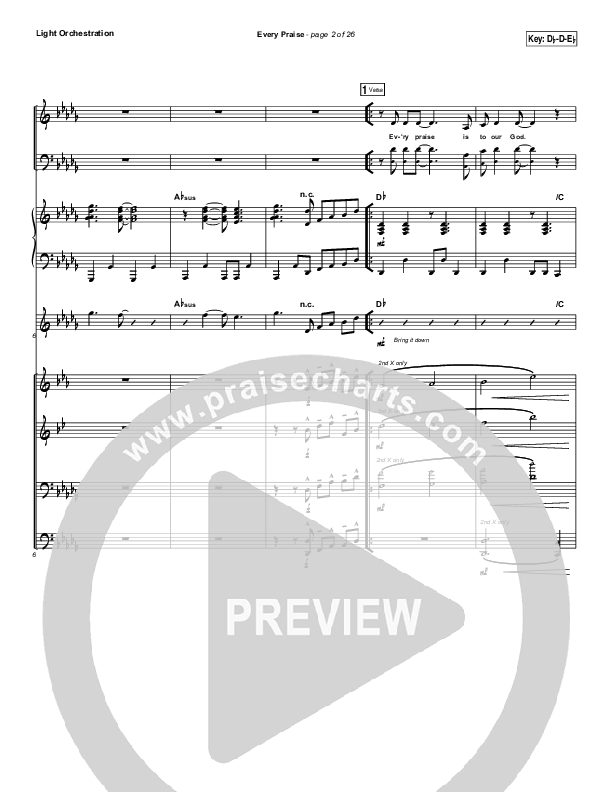 Every Praise Alto Sax Sheet Music PDF (Hezekiah Walker) - PraiseCharts