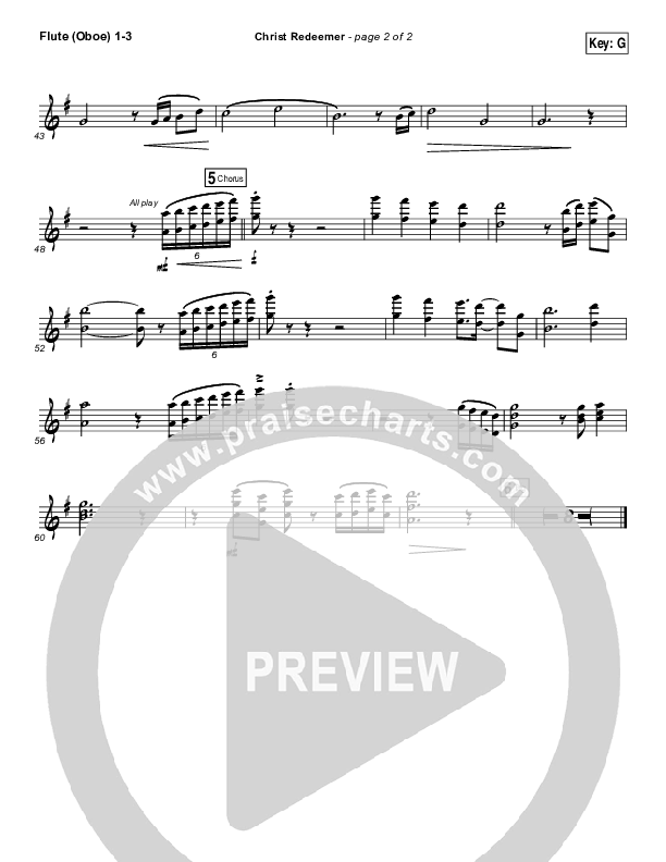 Christ Redeemer Flute/Oboe 1/2/3 (Nate Marialke)