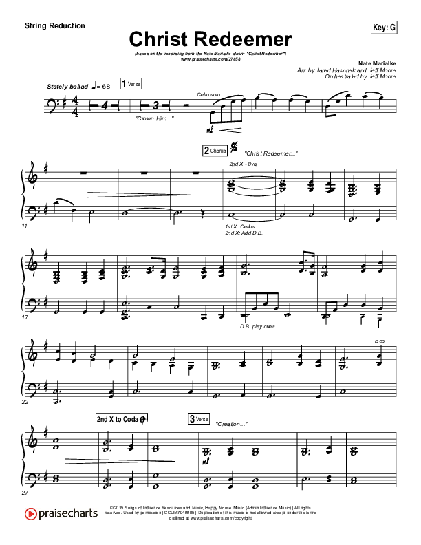 Christ Redeemer String Pack (Nate Marialke)