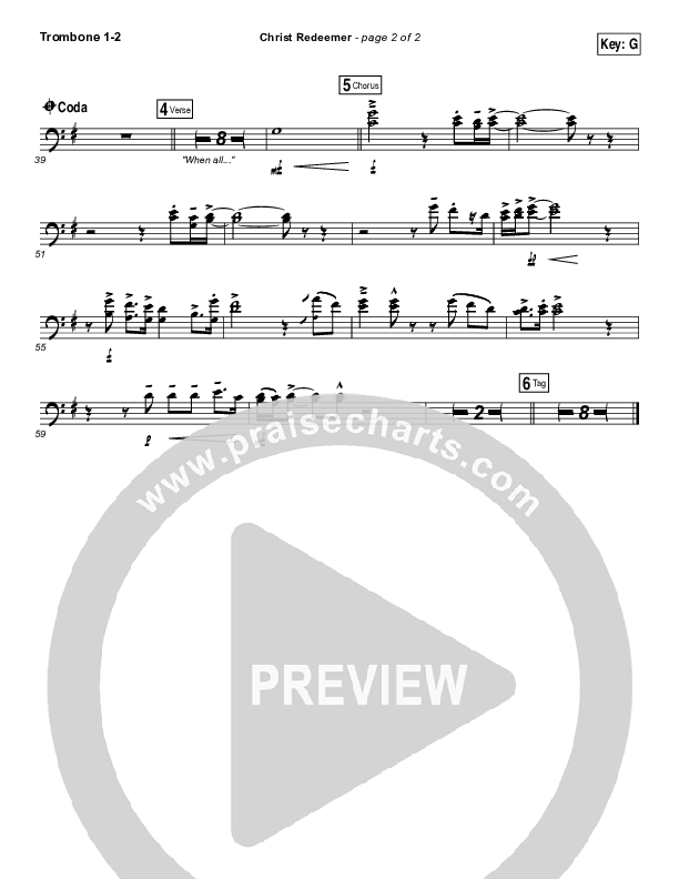Christ Redeemer Trombone 1/2 (Nate Marialke)