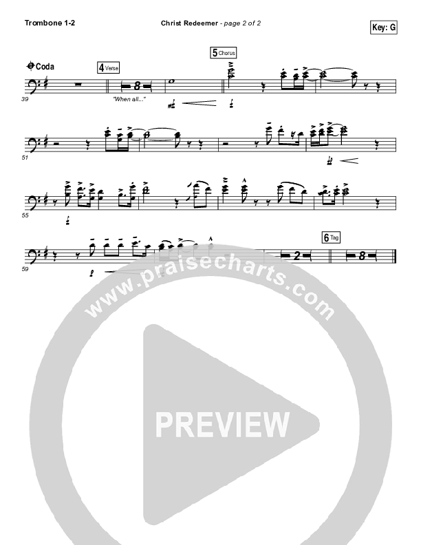 Christ Redeemer Trombone 1/2 (Nate Marialke)