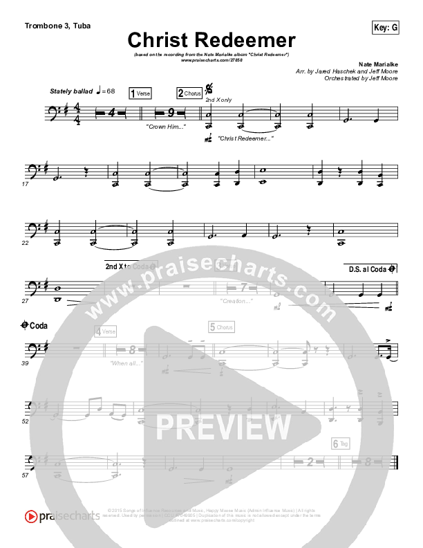 Christ Redeemer Trombone 3/Tuba (Nate Marialke)