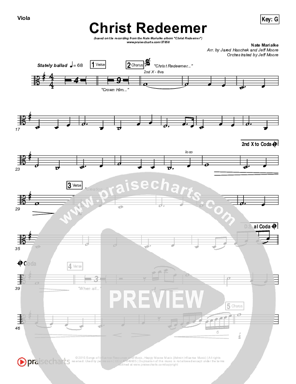 Christ Redeemer Viola (Nate Marialke)