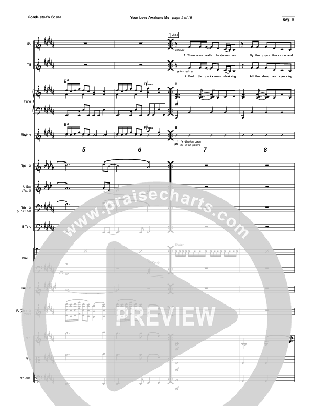 Your Love Awakens Me Orchestration (Phil Wickham)