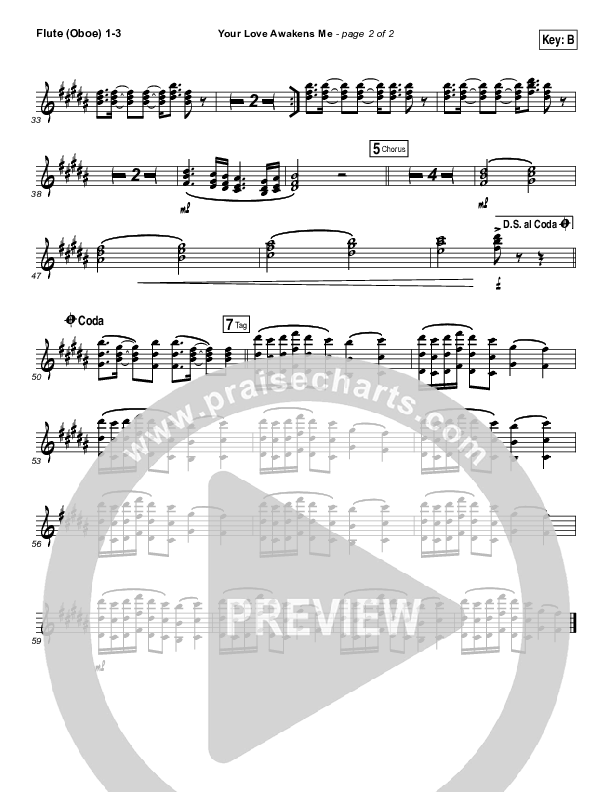 Your Love Awakens Me Wind Pack (Phil Wickham)