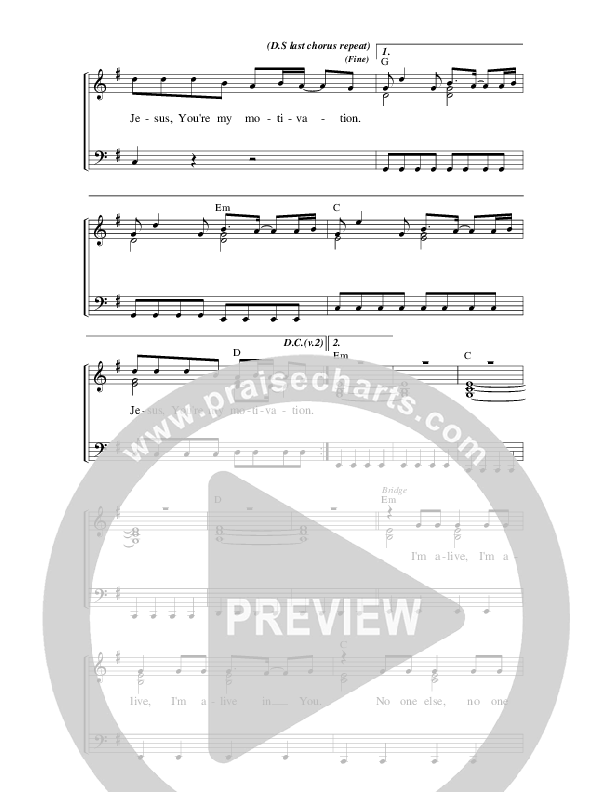 Motivation Piano/Vocal (Covenant Worship)