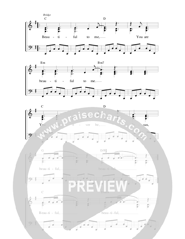 Beautiful Lead Sheet (Covenant Worship)