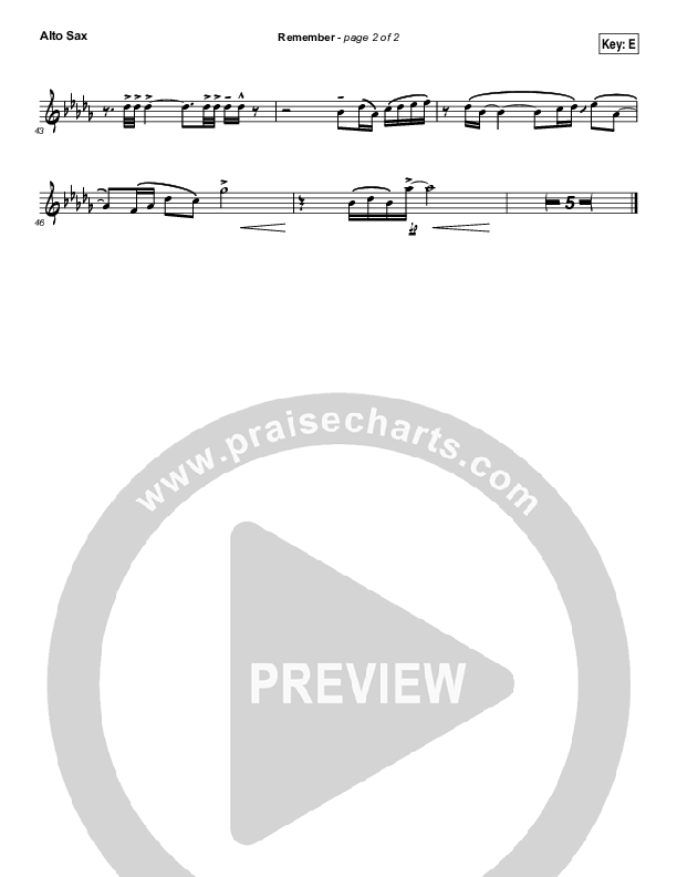 Remember Alto Sax (Brett Younker / Melodie Malone / Passion)