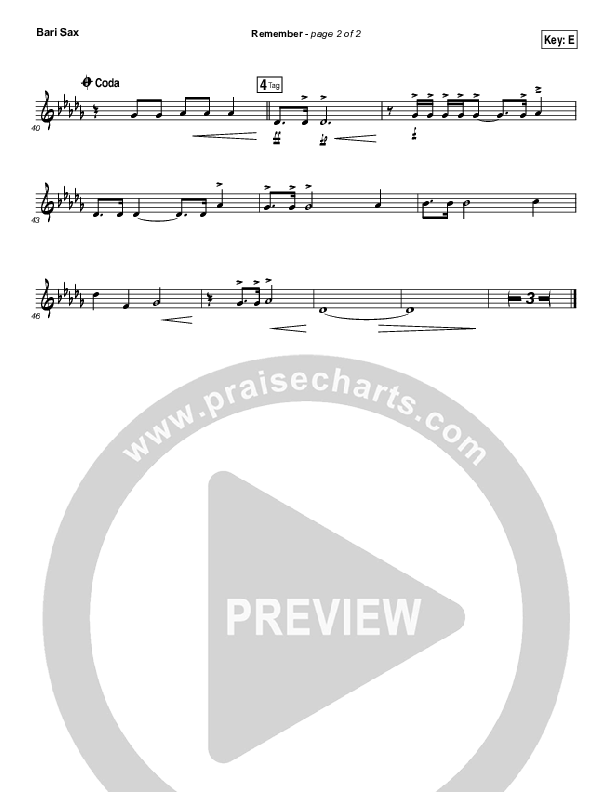 Remember Bari Sax (Brett Younker / Melodie Malone / Passion)