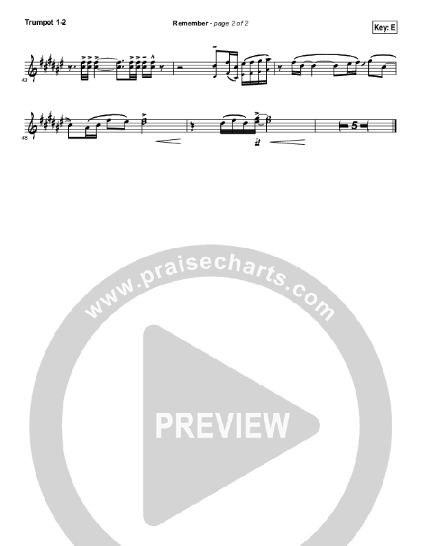 Remember Trumpet 1,2 (Brett Younker / Melodie Malone / Passion)