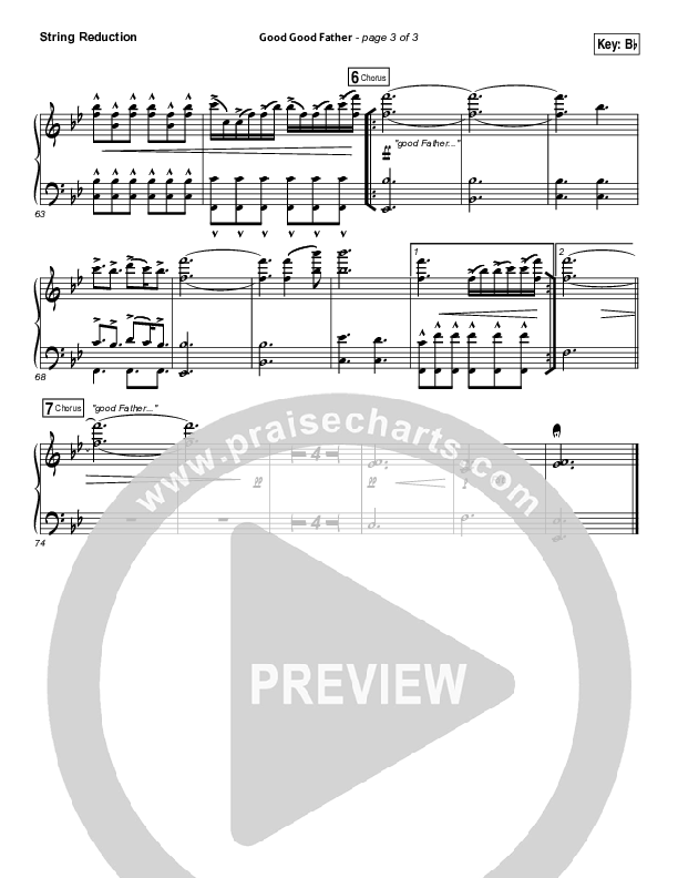 Good Good Father (Choral Anthem SATB) Synth Strings (Housefires / NextGen Worship / Arr. Richard Kingsmore)