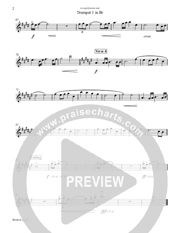 Jesus Is Lord Trumpet 1 (Keith & Kristyn Getty)