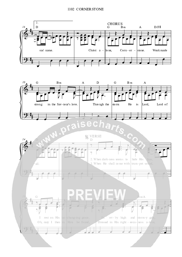 Cornerstone Piano/Vocal & Lead (Dennis Prince / Nolene Prince)