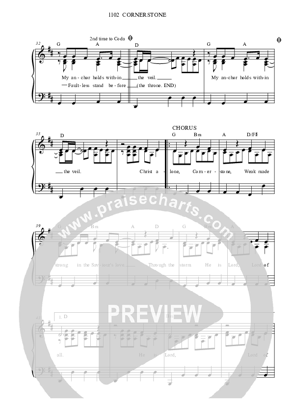 Cornerstone Piano/Vocal & Lead (Dennis Prince / Nolene Prince)