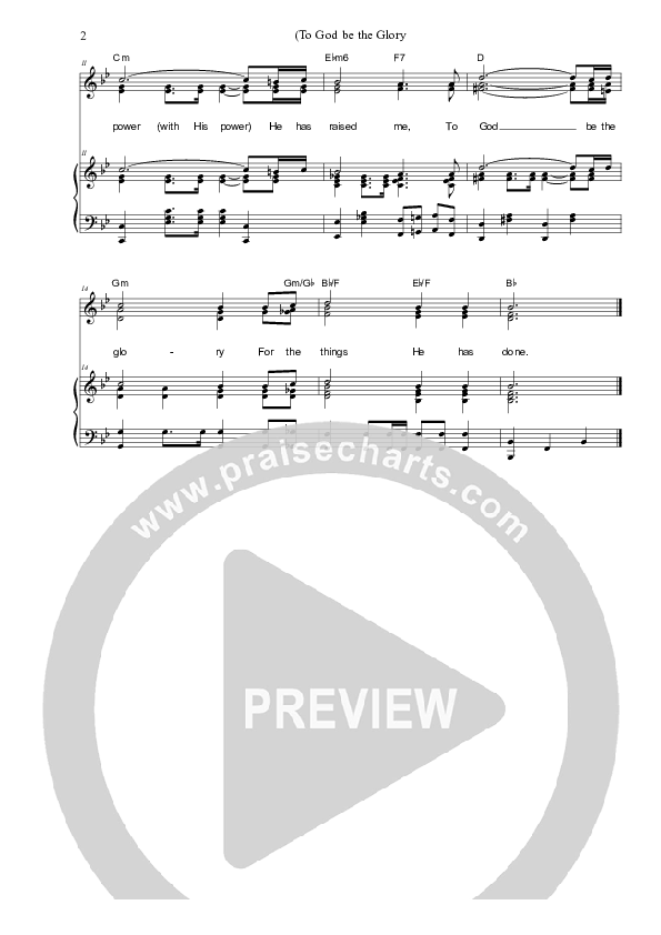 My Tribute Lead & Piano (Dennis Prince / Nolene Prince)