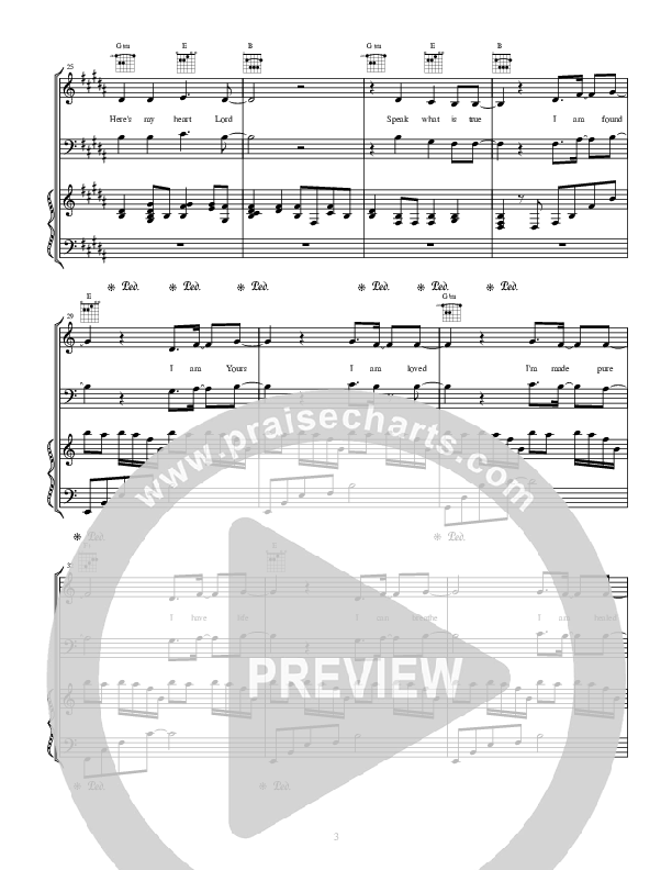 Here's My Heart Piano/Vocal (Tommee Profitt & Brooke Griffith)