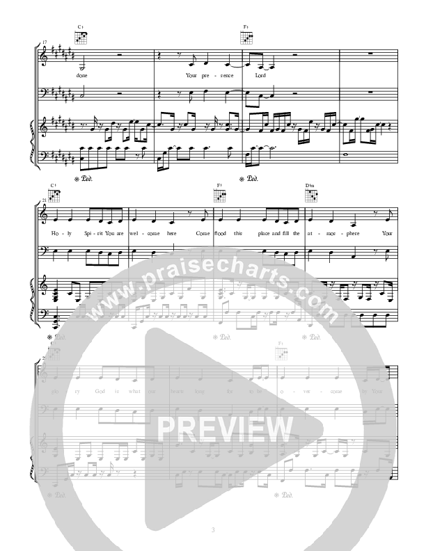 Holy Spirit Piano/Vocal (Tommee Profitt & Brooke Griffith)