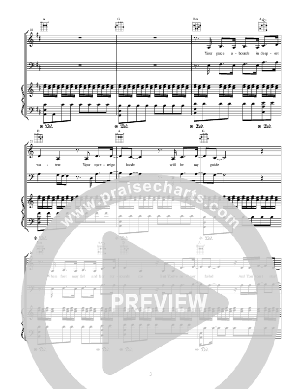 Oceans (Where Feet May Fail) Piano/Vocal (Tommee Profitt & Brooke Griffith)