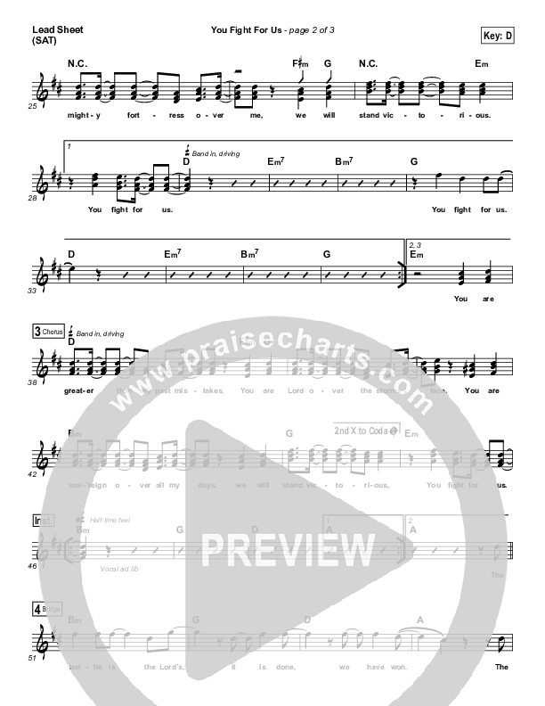 You Fight For Us Lead (SAT) (Travis Cottrell)