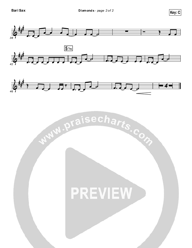 Diamonds Bari Sax (Hawk Nelson)