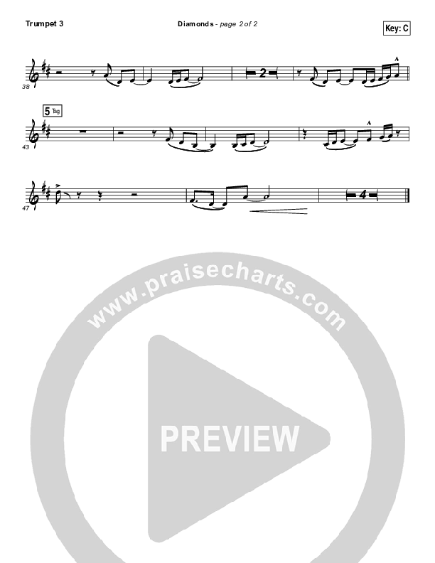 Diamonds Trumpet 3 (Hawk Nelson)