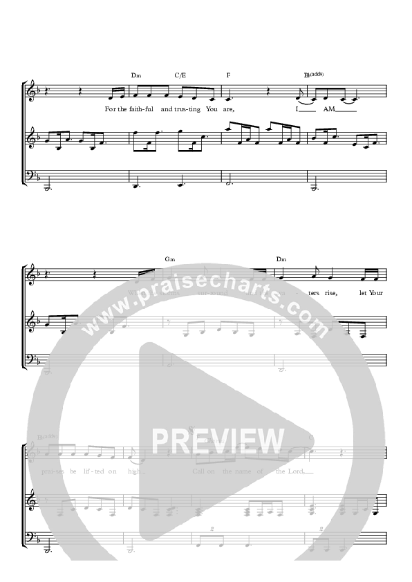 Call On The Name Piano/Vocal (SAT) (Paul Wilbur)