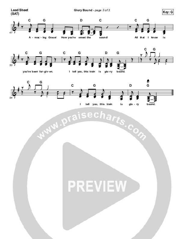 Glory Bound Lead (SAT) (Matt Maher)