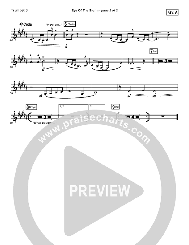 Eye Of The Storm Trumpet 3 (Ryan Stevenson)