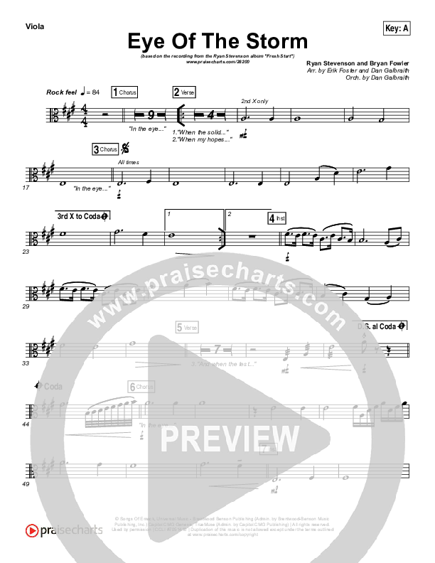 Eye Of The Storm Viola (Ryan Stevenson)