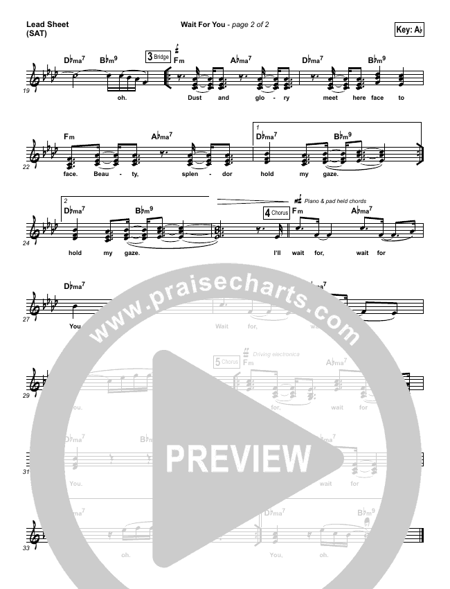 New Wine Sheet Music PDF (Hillsong Worship) - PraiseCharts