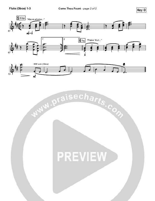 Come Thou Fount Wind Pack (Shane & Shane / The Worship Initiative)