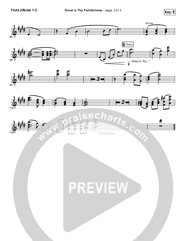 Great Is Thy Faithfulness Wind Pack (Shane & Shane / The Worship Initiative)