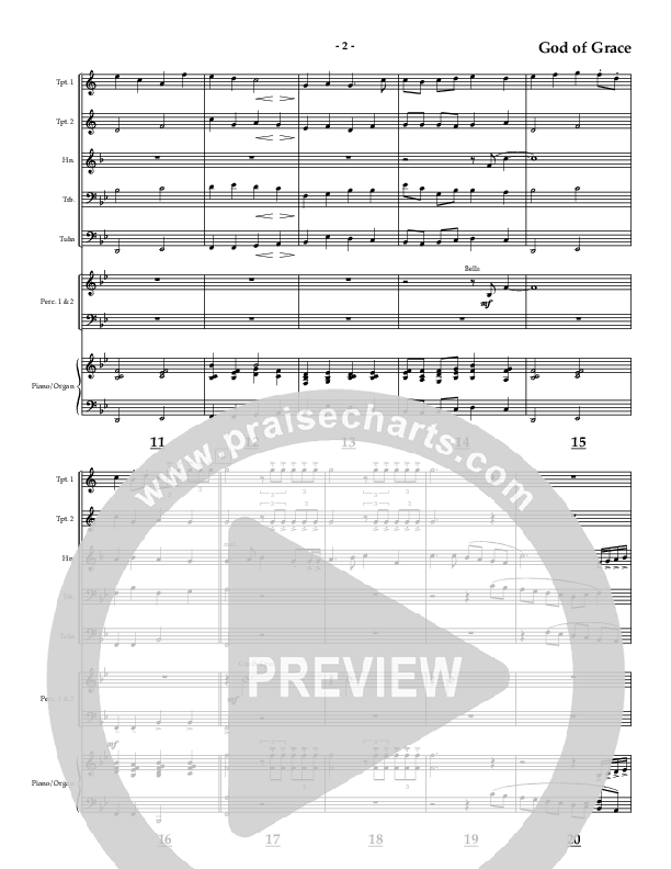 God Of Grace And God Of Glory (Instrumental) Brass Quintet (AnderKamp Music)