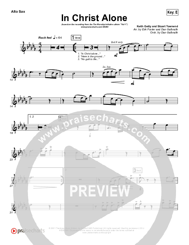 In Christ Alone Wind Pack (Shane & Shane / The Worship Initiative)