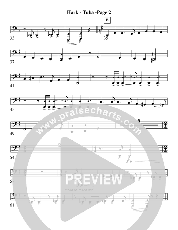 Hark The Herald Angels Sing (Instrumental) Tuba (AnderKamp Music)