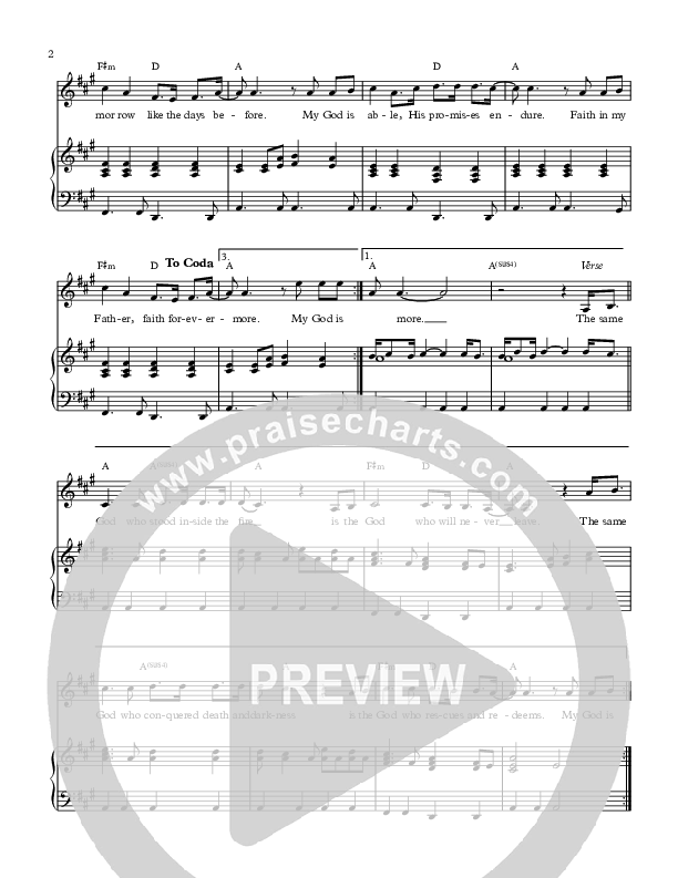 Faith Forevermore Piano/Vocal (All About Worship / Aaron Tomberlin)