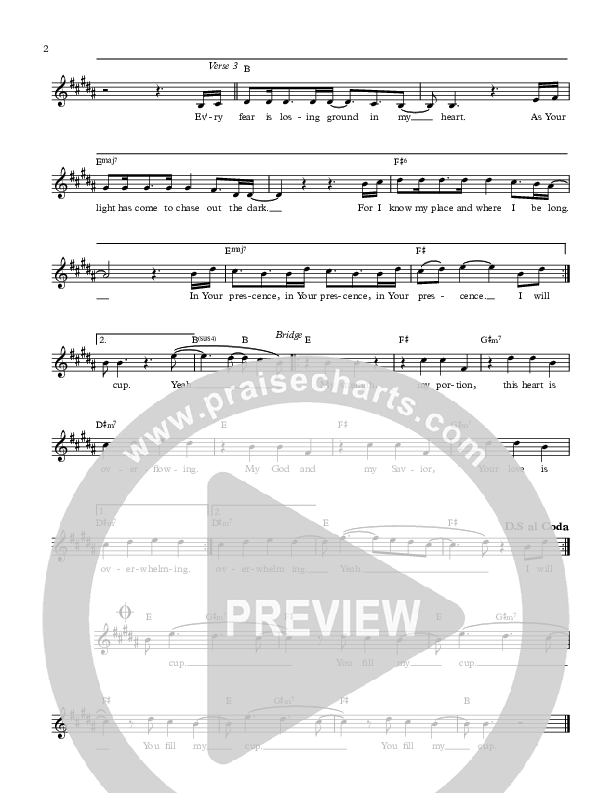 I Will Call Lead Sheet (All About Worship / Lydia Ingegneri / Corey Voss)