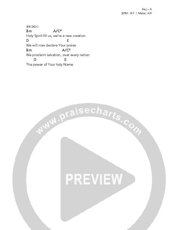 Changed Forever Chords & Lyrics (Daystar Worship)