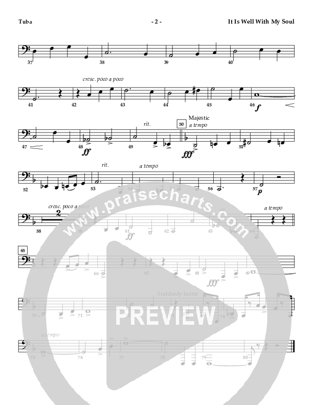 It Is Well (Instrumental) Tuba (AnderKamp Music)
