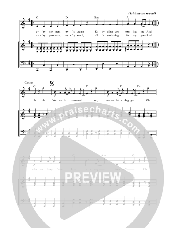 You Are In Control Lead & Piano (Seth & Nirva)