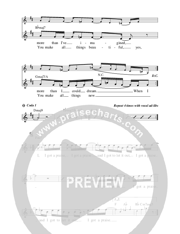 Pour It Out Lead Sheet (Seth & Nirva)