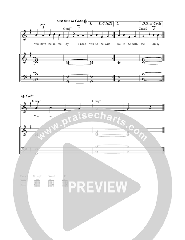 Be With Us Lead & Piano (Seth & Nirva)