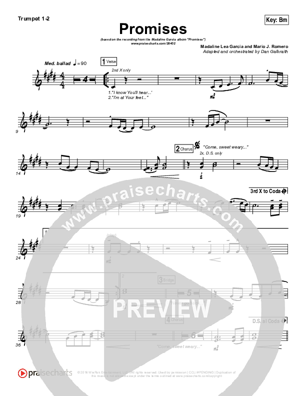 Promises Brass Pack (Madaline Garcia)