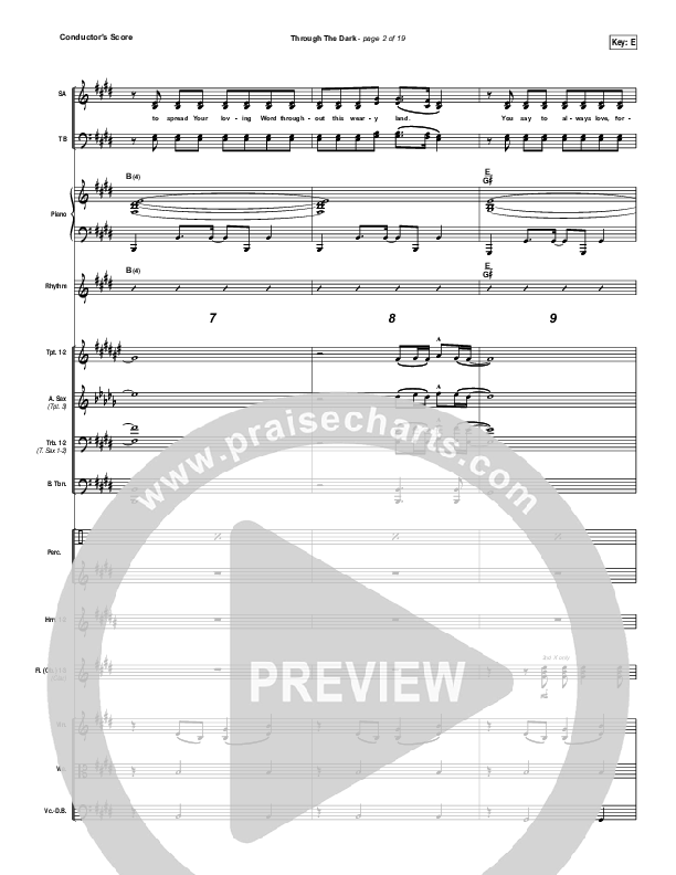 Through The Dark Conductor's Score (Madaline Garcia)