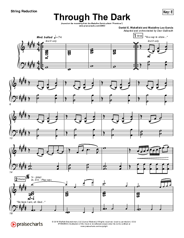 Through The Dark String Pack (Madaline Garcia)