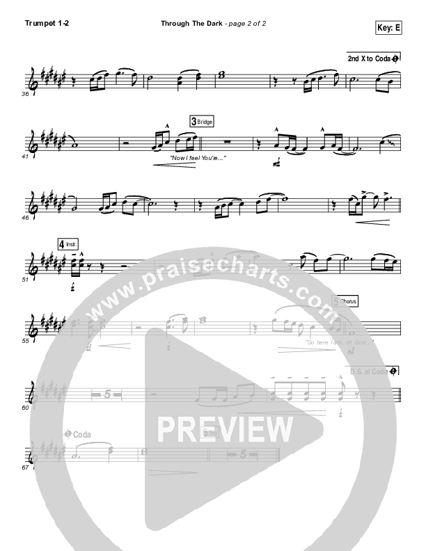 Through The Dark Trumpet 1,2 (Madaline Garcia)