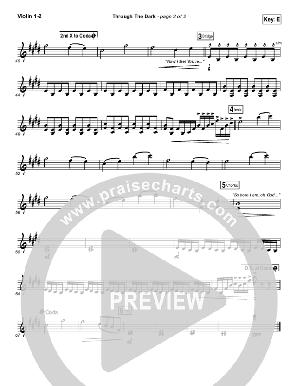 Through The Dark Violin 1/2 (Madaline Garcia)